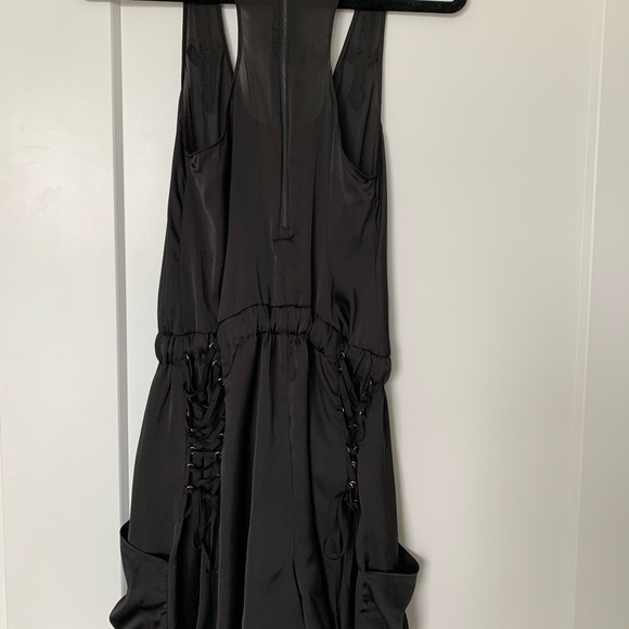 Embellished straps race back romper - Picture 3 of 12